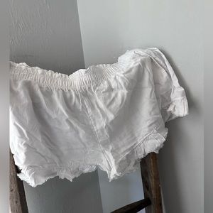 Aerie ruffle shorts soft xxl